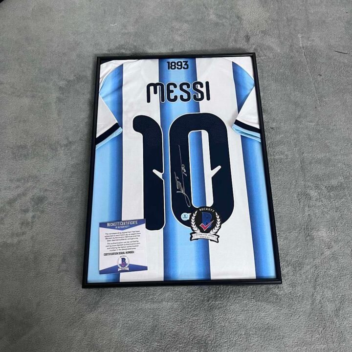Messi Argentina Signed